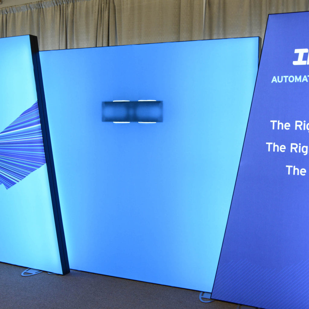 How Backlit Displays Could Light Up Your Event - TradeShowBooth.com