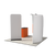8ft QuickZip Curved - Single-Sided, Lights, Podium, QuickZip Banner Stand