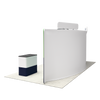 20ft QuickZip™- Curved Single-Sided Display with 2 Headers