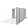 20ft Firefly Corner Lightbox Single-Sided Backlit Display