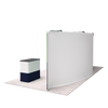 20ft QuickZip™- Curved Single-Sided Display with 4 Lights