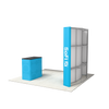 8ft Perfect-Pop™ - Curved Display with Podium