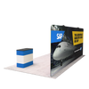 20ft QuickZip™ - Straight Double-Sided Trade Show Display