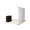 10ft QuickZip™ - Straight Single-Sided with Lights and Podium
