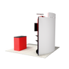 10ft QuickZip™ MAX Curved Single-Sided Trade Show Display