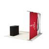 10ft QuickZip™ - Straight Double-Sided with Lights and Podium