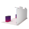 20ft QuickZip™ - Mega Max Single-Sided Trade Show Display