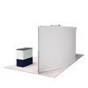 20ft QuickZip™- Curved Single-Sided Trade Show Display
