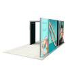 20ft Firefly Corner Lightbox Double-Sided Backlit Display