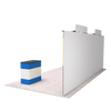 20ft QuickZip™ - Straight Single-Sided Display with 4 Lights and 2 Headers