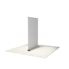 60" Fabric Silver Step Premium Retractable Banner Stand