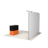10ft QuickZip™ Showcase Single-Sided Trade Show Display