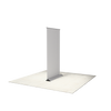 48" Fabric Silver Step Premium Retractable Banner Stand