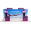 20ft QuickZip™ - Mega Max Single-Sided Trade Show Display