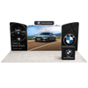 20ft QuickZip™ - Executive Single-Sided Trade Show Display