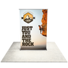 60" Vinyl Silver Step Premium Retractable Banner Stand