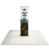 24" Fabric Silver Step Premium Retractable Banner Stand