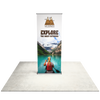 36" Vinyl Silver Step Premium Retractable Banner Stand