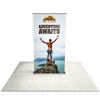48" Vinyl Silver Step Premium Retractable Banner Stand
