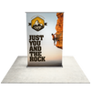60" Fabric Silver Step Premium Retractable Banner Stand