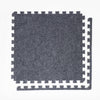 Packaged 20x10 Reversible Carpet Tiles in shipping box, containing interlocking foam carpet panels designed for easy transport and large booth installation.
