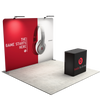 10ft QuickZip™ - Straight Double-Sided with Lights and Podium