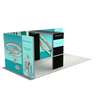 20ft Firefly Corner Lightbox Double-Sided Backlit Display