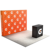 10ft Perfect-Pop™ - Straight Display with Podium