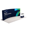 20ft QuickZip™- Curved Single-Sided Trade Show Display