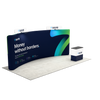 20ft QuickZip™ - Curved Double-Sided Display with 2 Headers