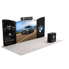 20ft QuickZip™ - Executive Double-Sided Trade Show Display