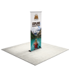 36" Fabric Silver Step Premium Retractable Banner Stand