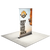 60" Vinyl Silver Step Premium Retractable Banner Stand
