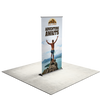 48" Fabric Silver Step Premium Retractable Banner Stand