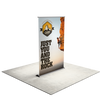 60" Fabric Silver Step Premium Retractable Banner Stand