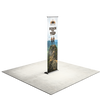 24" Vinyl Silver Step Premium Retractable Banner Stand