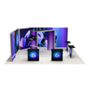 20ft Firefly Pavilion Lightbox Single-Sided Backlit Display with 4 Counters