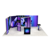 20ft Firefly Pavilion Lightbox Single-Sided Backlit Display with 2 Counters