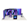 20ft Firefly Pavilion Lightbox Double-Sided Backlit Display with 2 Counters