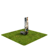 Zeppy Outdoor Banner Stand