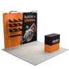 10ft QuickZip™ Showcase Single-Sided Trade Show Display