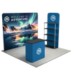 10ft QuickZip Lightbox, Podium, Showtime
