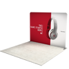 10ft QuickZip™ - Straight Single-Sided Trade Show Display