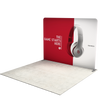 10ft QuickZip™ - Straight Double-Sided Trade Show Display