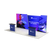 20ft Angled Firefly Lightbox Single-Sided Backlit Display with 2 Counters