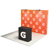10ft Perfect-Pop™ - Straight Display with Lights and Podium