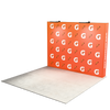 10ft Perfect-Pop™ - Straight Display with 2 Lights
