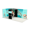 20ft Firefly Corner Lightbox Double-Sided Backlit Display