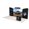 20ft QuickZip™ - Executive Double-Sided Trade Show Display