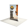 60" Fabric Silver Step Premium Retractable Banner Stand